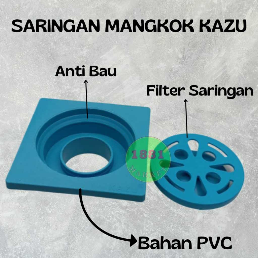 Jual SARINGAN GOT MANGKOK PVC KAZU / SARGOT GOT PVC TEBAL / FLOOR ...