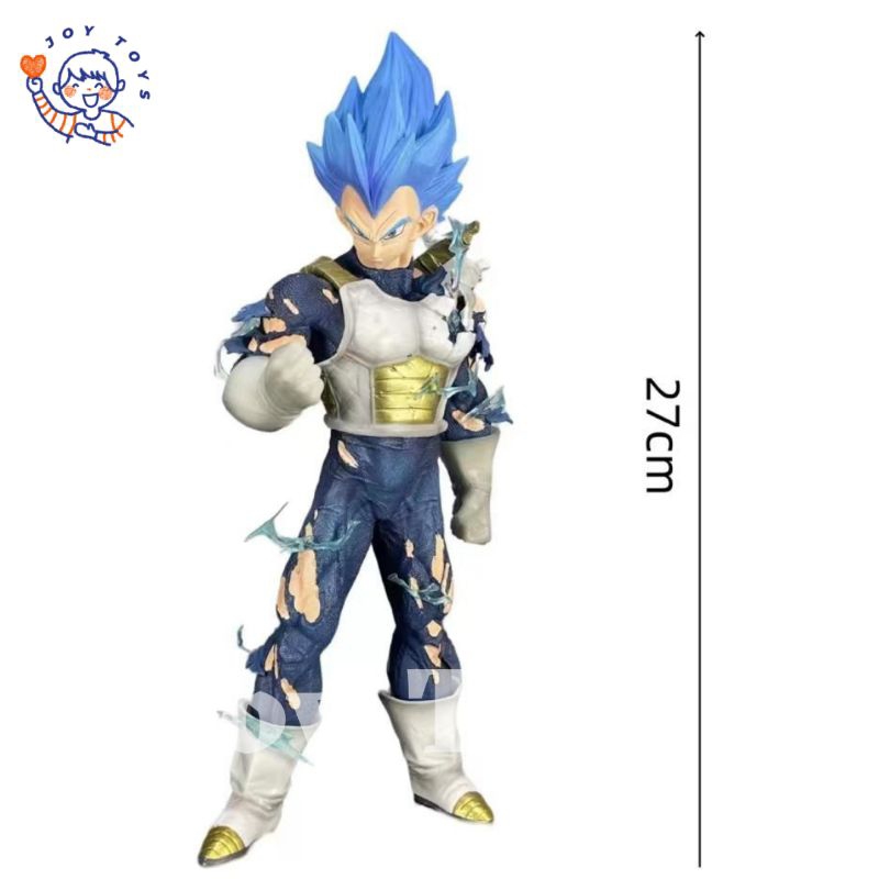 Jual VEGETA BLUE RIPPED 1 PCS 190 DRAGON BALL FIGURE | Shopee Indonesia