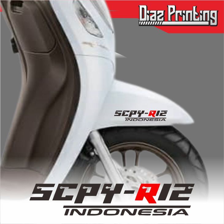 Jual Stiker SCOOPY Sticker SCPY-R12 | Shopee Indonesia