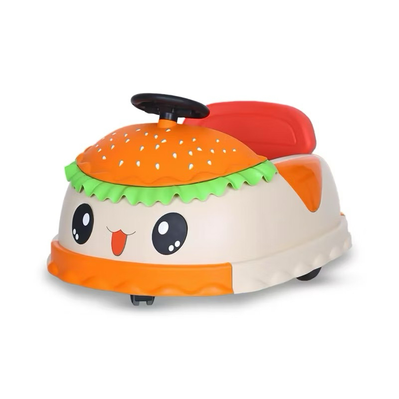Jual RIDE ON MOBIL MOBILAN AKI BOMBOMCAR BURGER CARTOON HAMBURGER