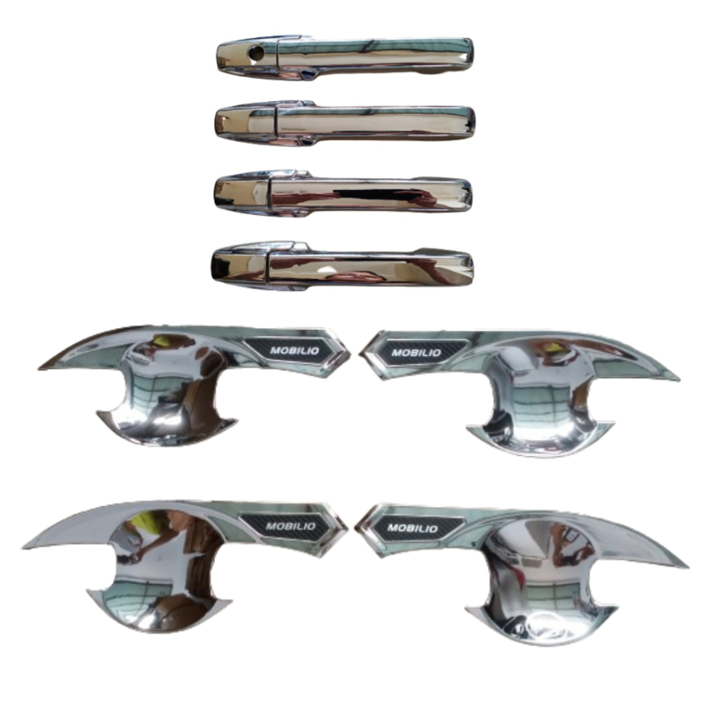 Jual Paket Chrome Cover Handle + Outer Honda Mobilio | Shopee Indonesia