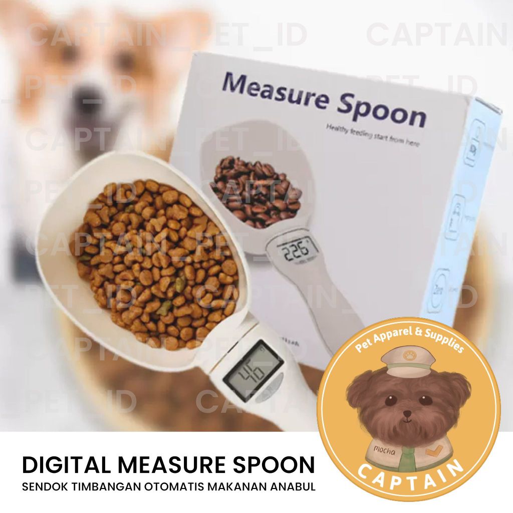 Jual SENDOK TIMBANGAN SNACK KIBBLE DOG FOOD CAT FOOD GOAT MILK POWDER ...