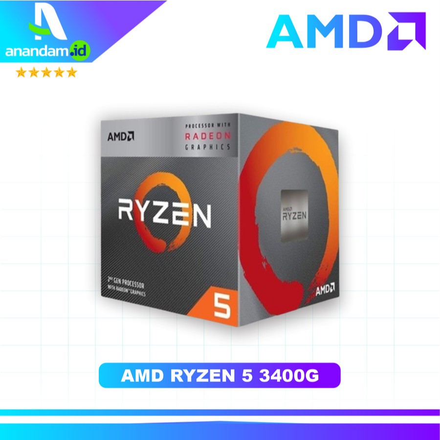Jual Processor AMD Ryzen 5 3400G 3.7 Ghz BOX | Shopee Indonesia