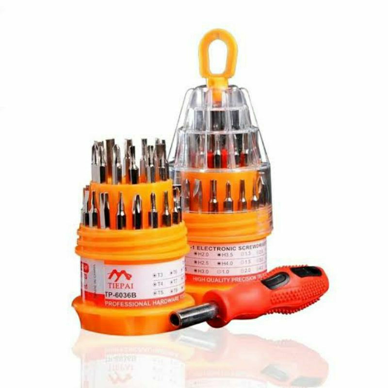 Jual OBENG SET 31in1 OBENG SERBAGUNA / OBENG MULTIFUNGSI | Shopee Indonesia