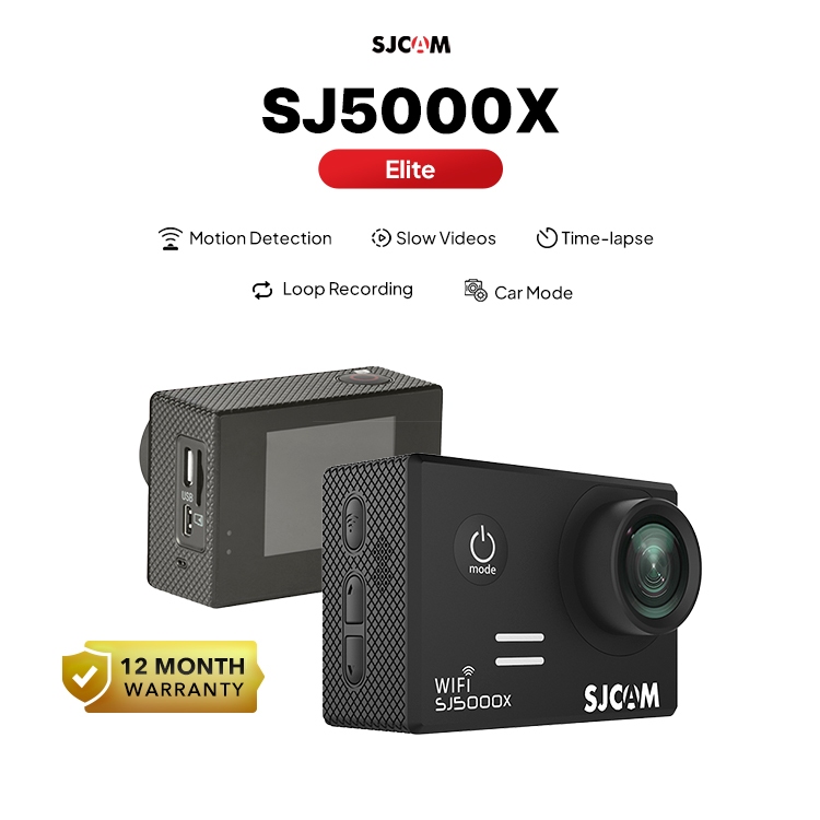 Jual SJCAM SJ5000x Elite 4K Action Camera - Black | Shopee Indonesia