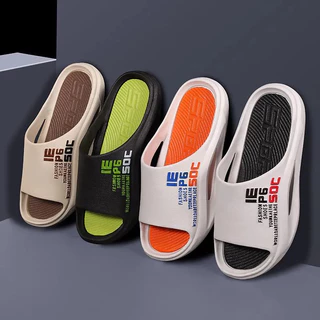 VOOVA Sendal Slop Sendal Selop Pria Sendal Karet Empuk Anti Slip