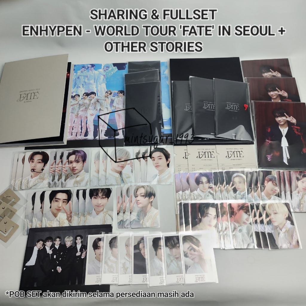 Enhypen Jake Fate World Tour - US Exclusive Merchandise