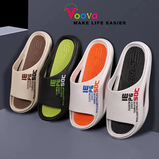 VOOVA Sendal Pria Wanita/Sendal Selop Pria Sendal Karet Empuk Anti Slip/Sandal Sport Keren/Sandal Outdoor atau Indoor