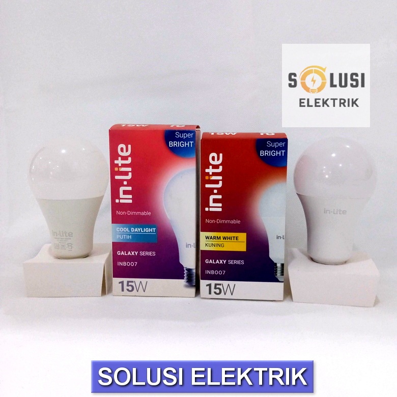 Jual in-Lite Lampu 15 Watt Bohlam LED INB 007 15w inlite | Shopee Indonesia