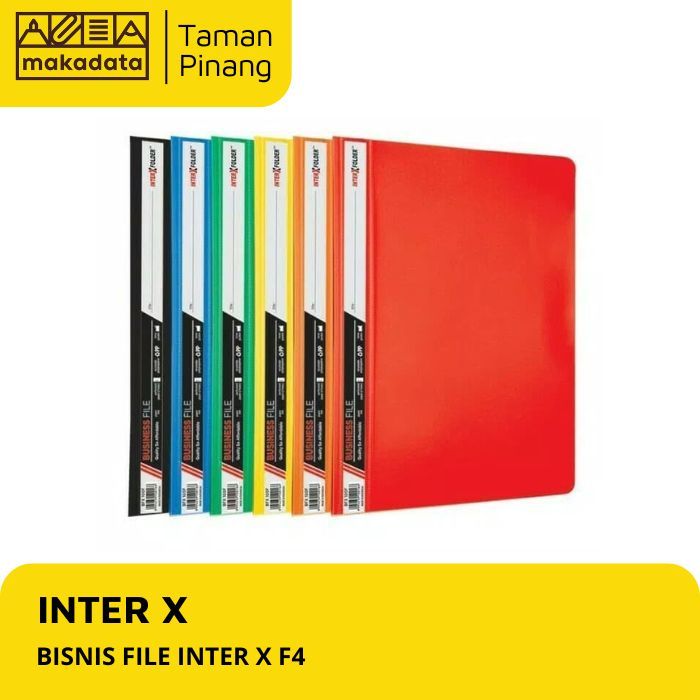 Jual BISNIS FILE / BUSINESS FILE INTER-X F4 (1 PACK) | Shopee Indonesia
