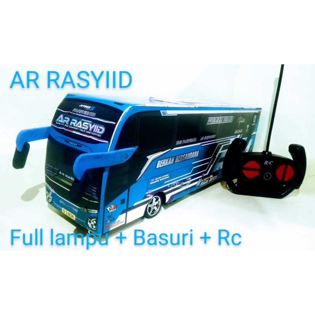 Jual MINIATUR BUS TELOLET BASURI REMOT CONTROL AR-RASYID JB5 | Shopee ...
