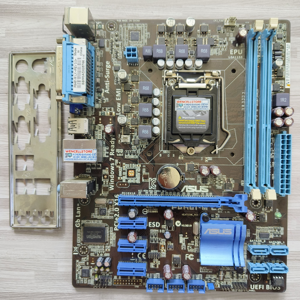 Jual MAINBOARD ASUS P8H61-M LX LGA 1155 MICRO ATX | Shopee Indonesia