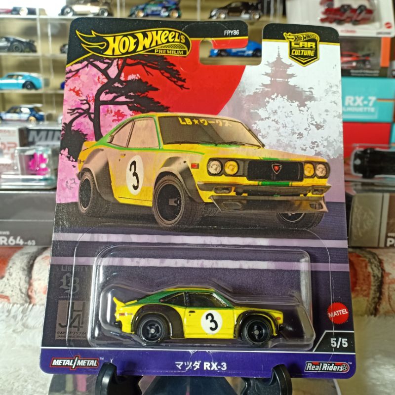 Jual Hot Wheels Mazda RX 3 Liberty Walk LBWK Japan Historics 4 Original ...