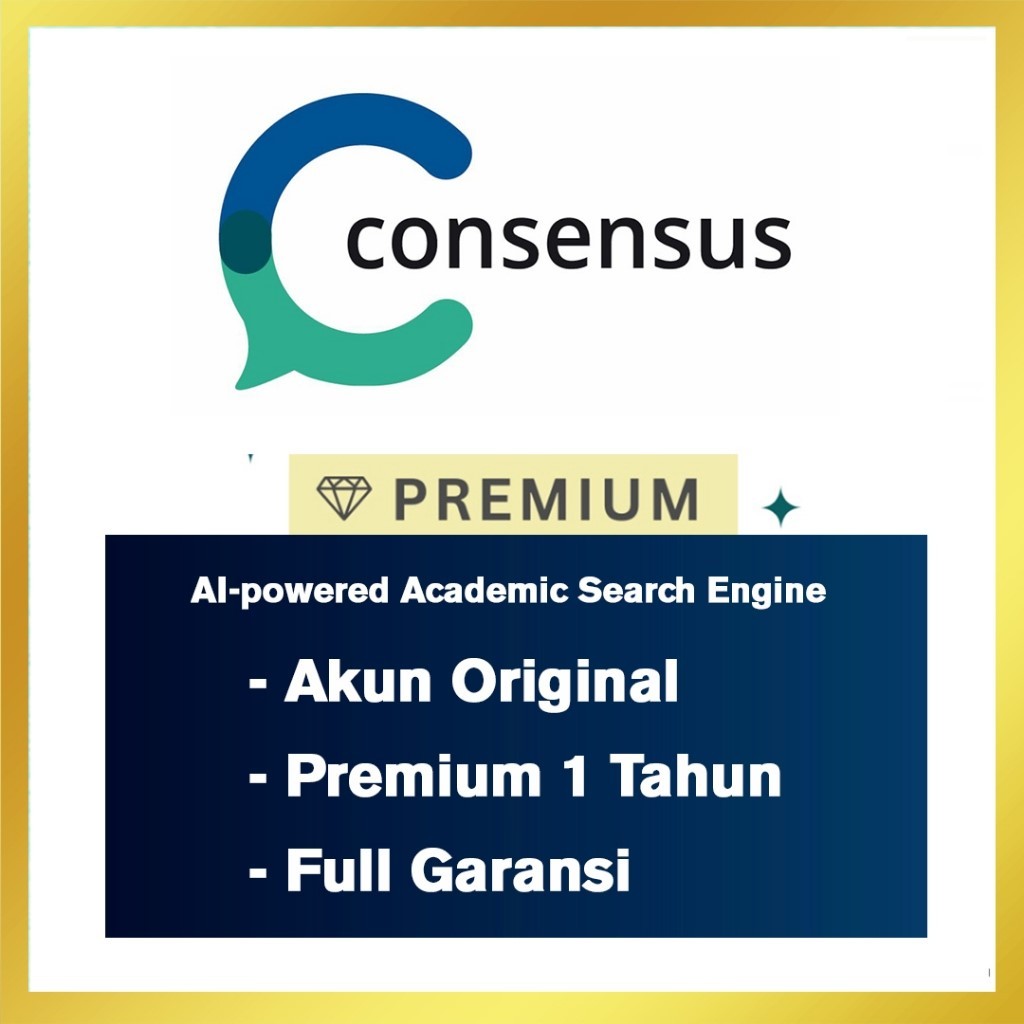 Jual Consensus Ai Premium 1 Tahun Ori | Shopee Indonesia