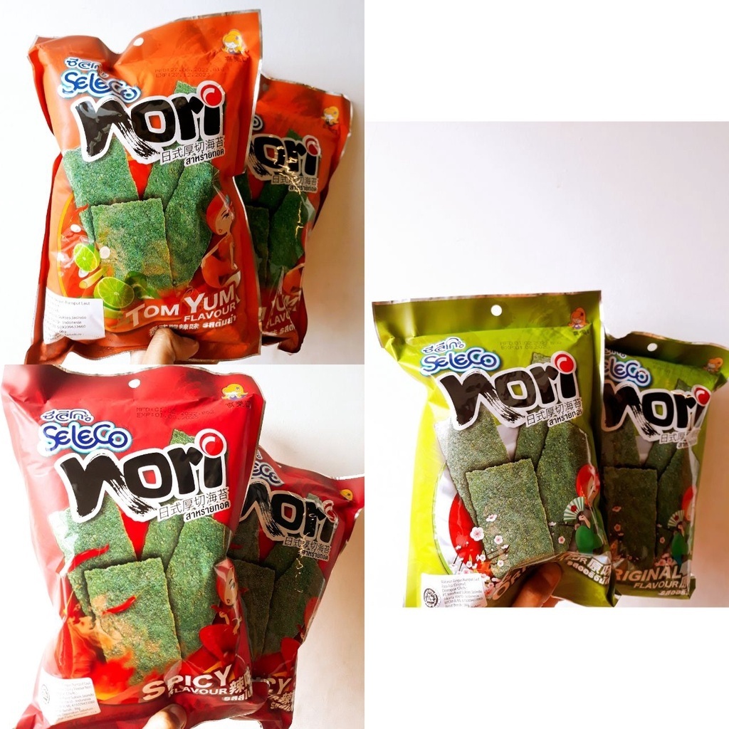 Jual Rumput Laut Impor Thailand Nori Snack Makanan Ringan Camilan ...