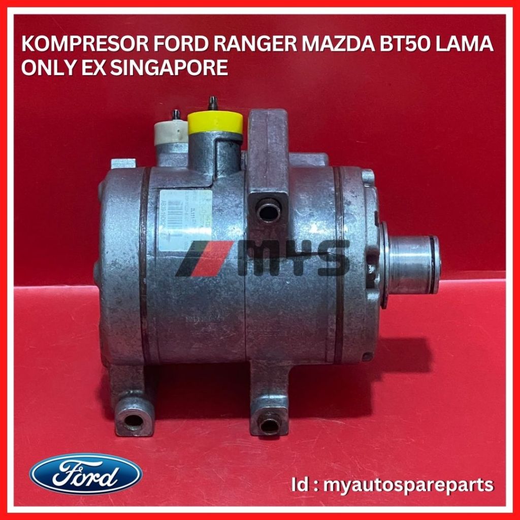 Jual KOMPRESOR AC Mobil FORD Ranger COMPRESSOR ONLY EX SINGAPORE ...