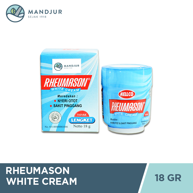 Jual Rheumason White Cream - Pereda Nyeri Otot, Sakit Pinggang dan ...