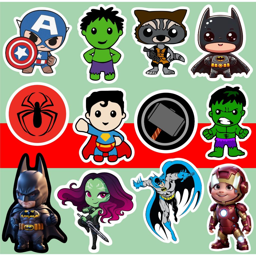 Jual 78 PCS Sticker Pack Tema Marvel - Stiker Koleksi Marvel | Shopee ...