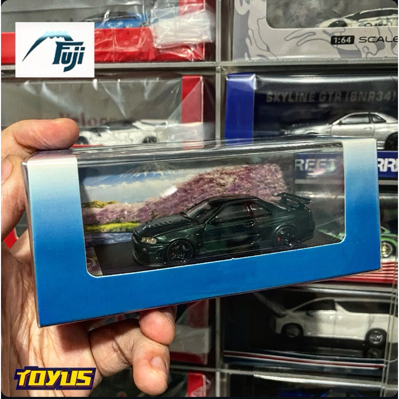 Modellino GB Fuji 1:64 Nissan Skyline GTR R34 Nismo Z-Tune – Pressofuso, Collezione