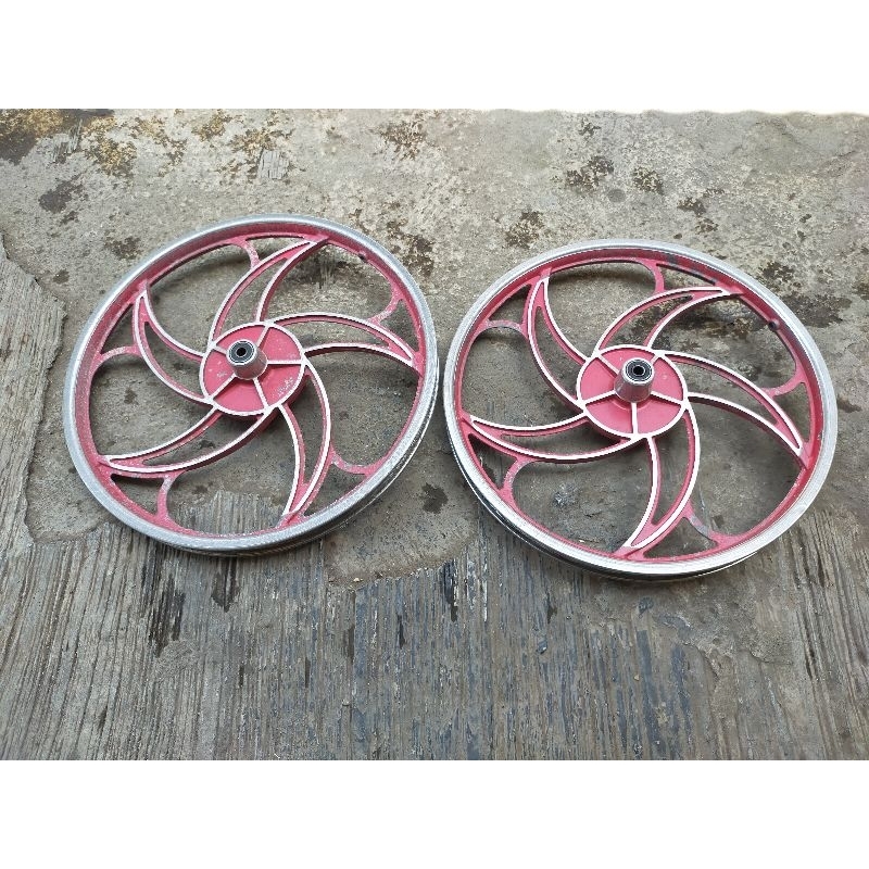 Jual Sepasang Rim Wheel Pelk Velk Velg Sepeda Engkol BMX Minion ...