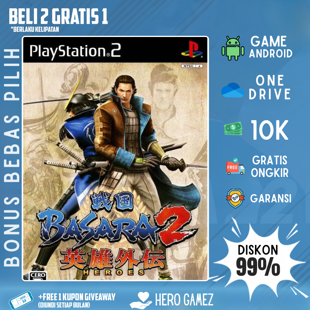 Jual BASARA 2 KHUSUS ANDROID - LINK DOWNLOAD - GAME LAPTOP - GAME ...