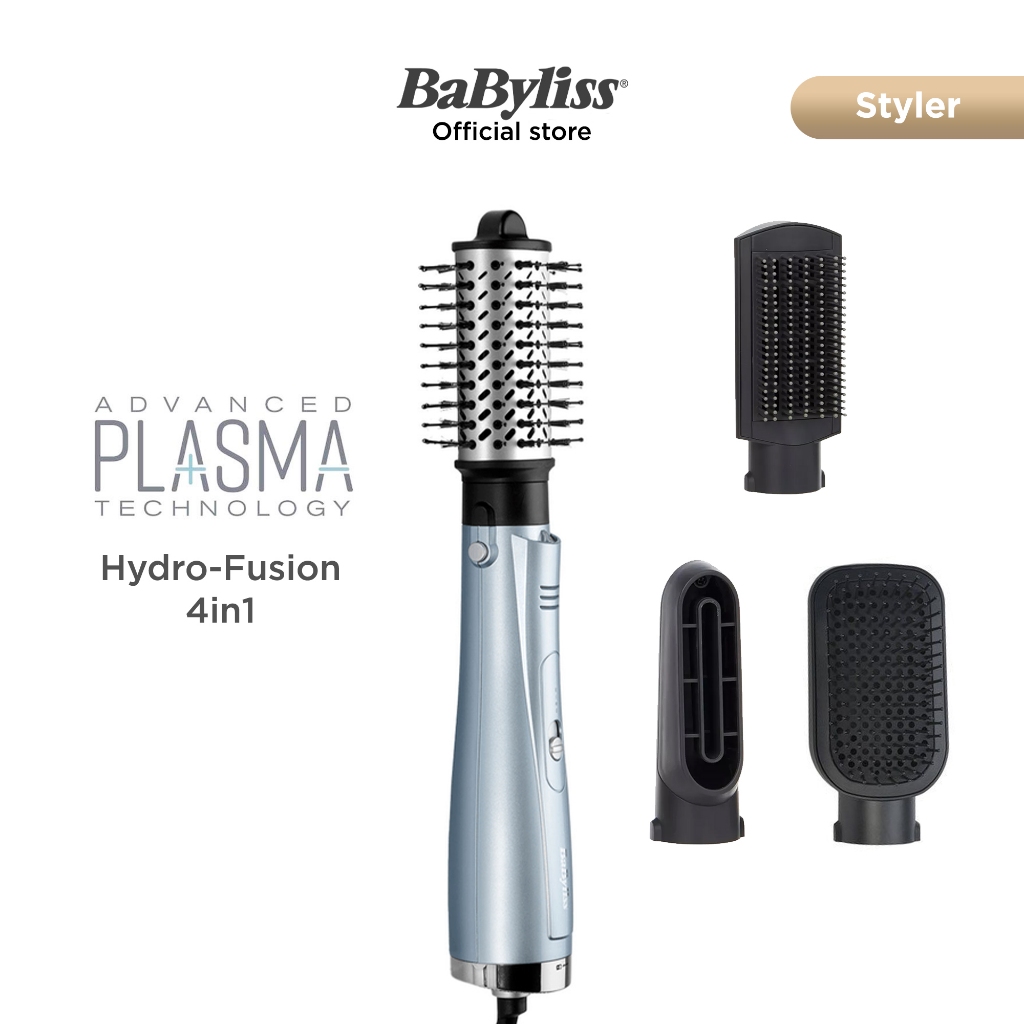 BaByliss Hydro-Fusion 4in1 BL2774U Sisir Blow Pengering Rambut