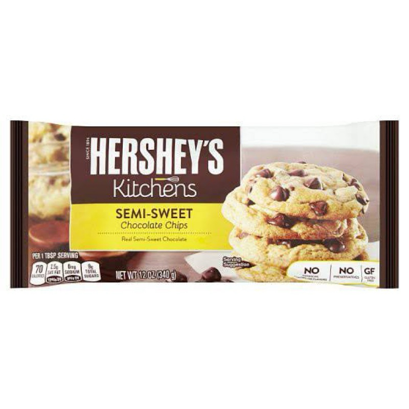 Jual HERSHEY’S HERSHEYS Kitchen Semi-Sweet Chocolate Chips 340 gr for ...