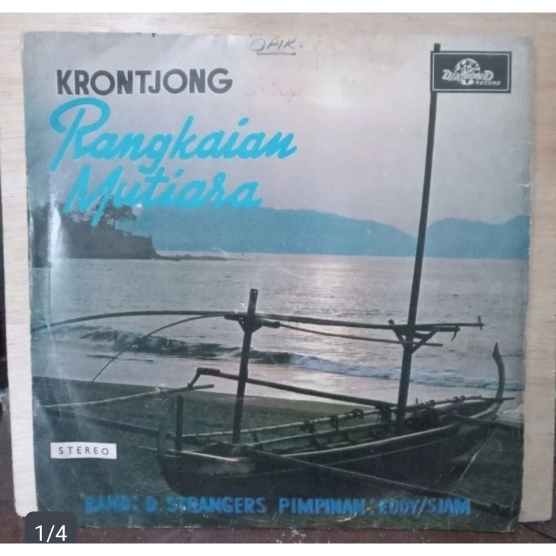 Jual Vinyl Piringan Hitam 12 inch Krontjong Rangkaian Mutiara - Air ...