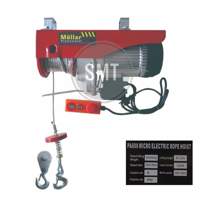 Jual Electric Hoist ASANO JAPAN AEH0612/0620 KATROL MINI LISTRIK 600KG ...