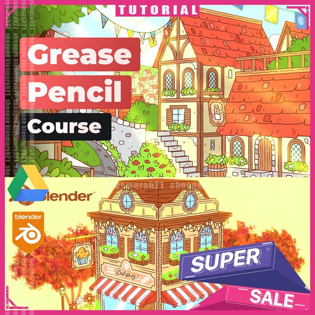 Jual Mastering Grease Pencil Blender 3D Tutorial | Shopee Indonesia