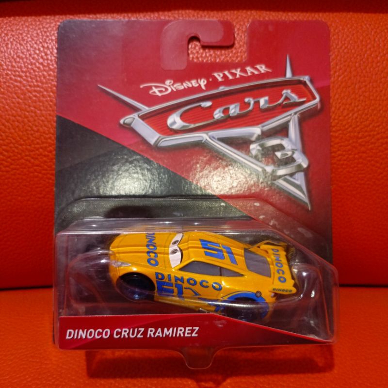 Jual Diecast MATTEL Disney Pixar Cars 3 - Dinoco Cruz Ramirez | Shopee ...