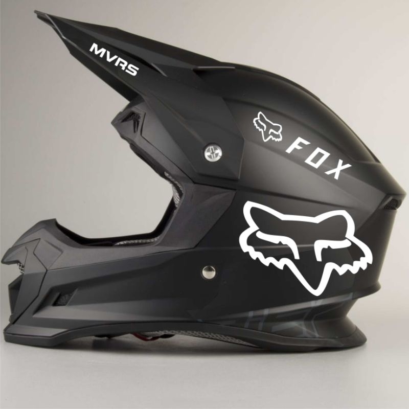 Jual STIKER HELM TRAIL HELM CROSS FOX V1 STIKER | Shopee Indonesia