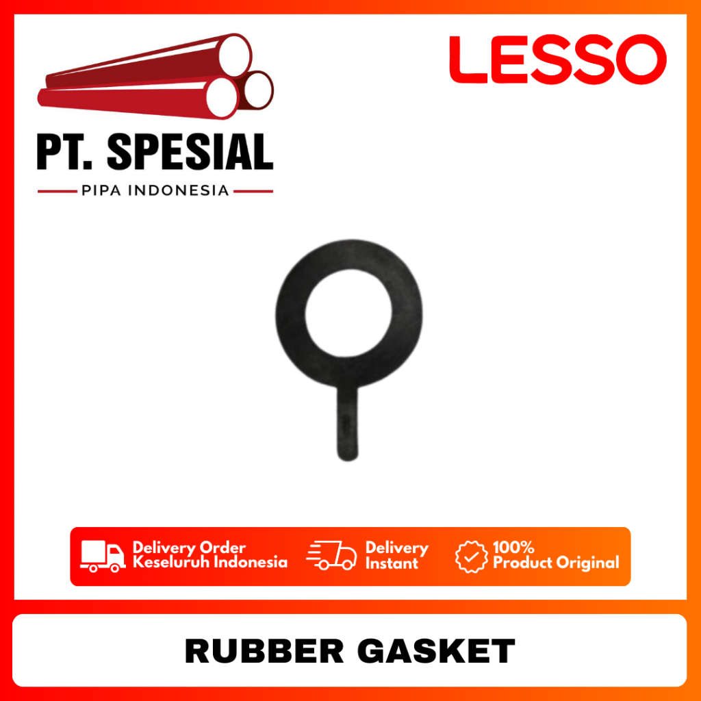 Jual Rubber Gasket PPR Lesso DN50 / Gasket PPR Lesso - 08 | Shopee ...