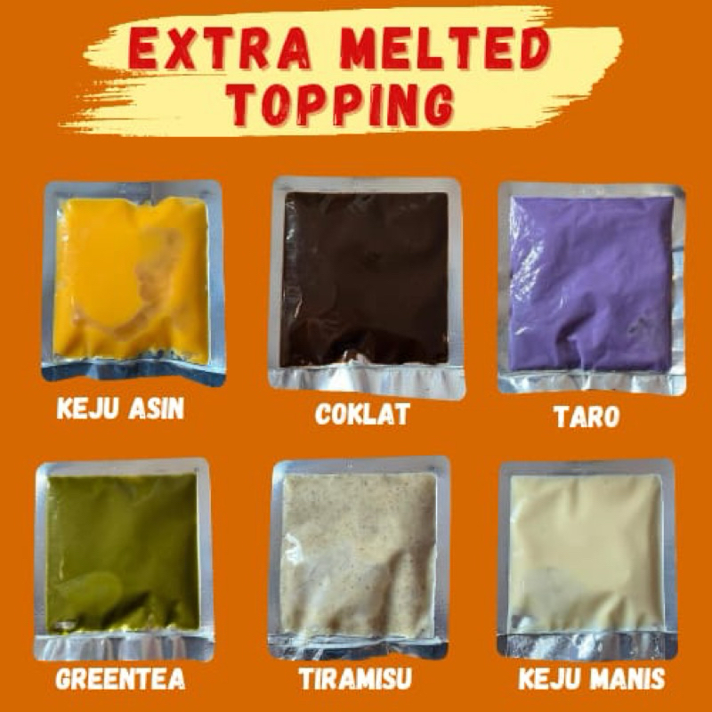 Jual EXTRA MELTED TOPPING (Tambahan) | Shopee Indonesia