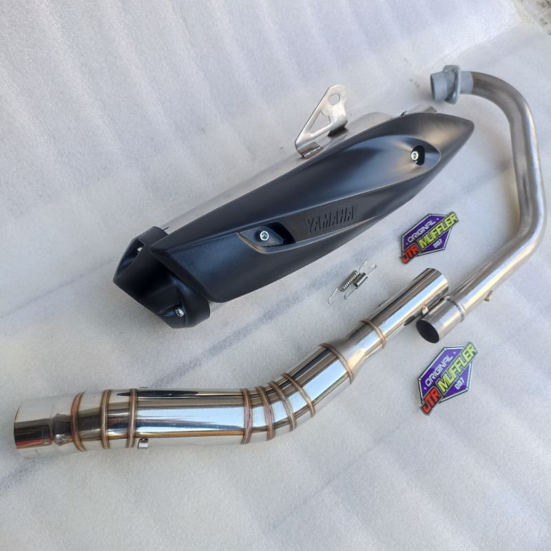 Jual Knalpot bass adem standar racing Vixion Sonic Supra gtr R15 satria ...