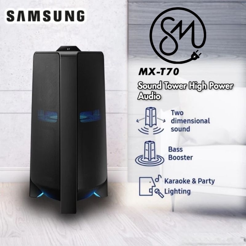 Jual Speaker Aktif Samsung MX-T70 Giga Party Active Sound Tower MXT70 ...