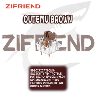 Outemu Brown Tactile Switch Mechanical Keyboard Dustproof Switch SMD LED 3 Pin 10/35 Pcs