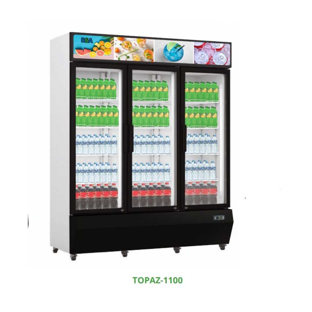 Jual RSA TOPAZ-1100 / TOPAZ1100 Display Cooler 1065 Liter 555 Watt 12 ...