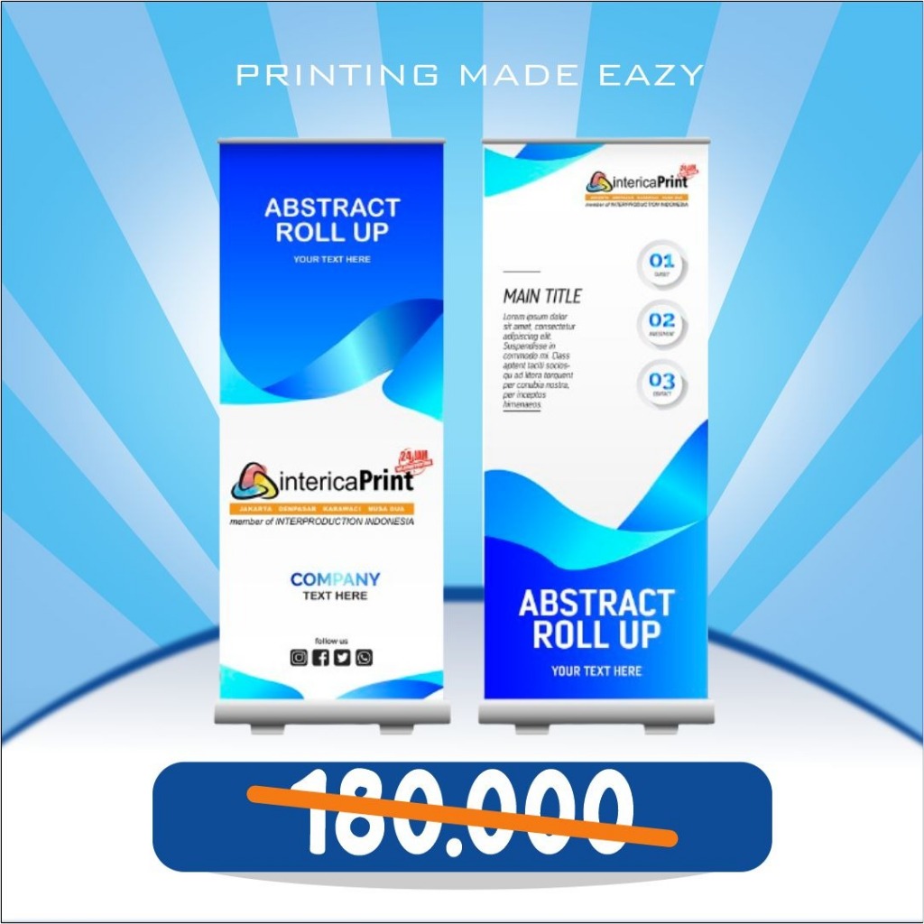 Jual Roll-Up Banner Berkualitas Tinggi untuk Promosi Maksimal – Desain ...