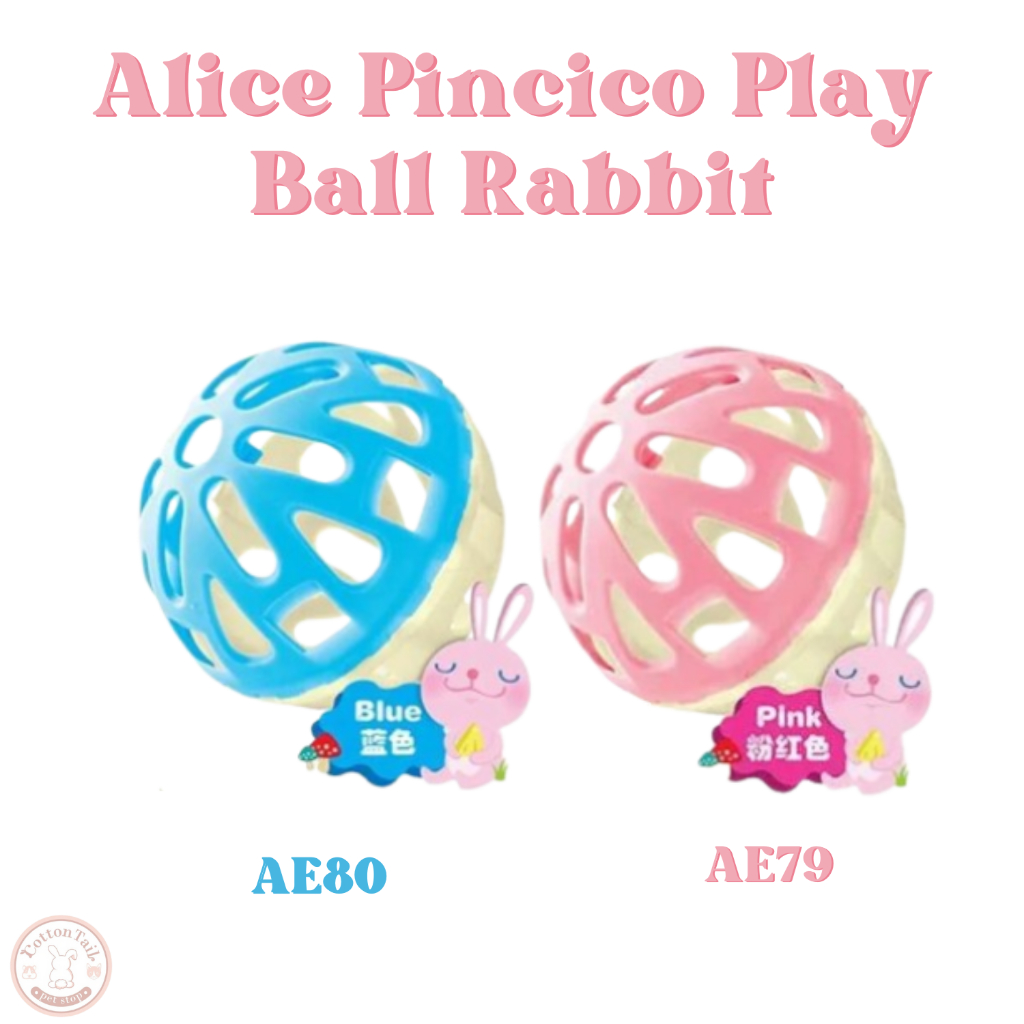 Jual AE79 AE80 Alice Pincico Play Ball For Rabbits - Mainan Bola ...