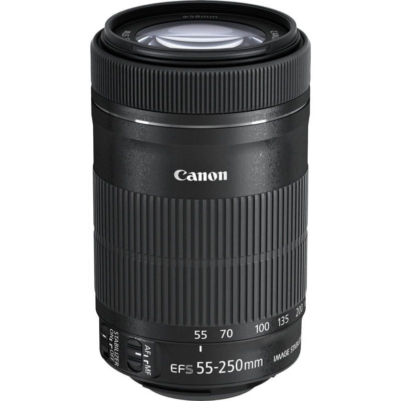 Jual LENSA TELE ZOOM CANON 55-250MM IS STM PRODUK ORIGINAL BERGARANSI ...