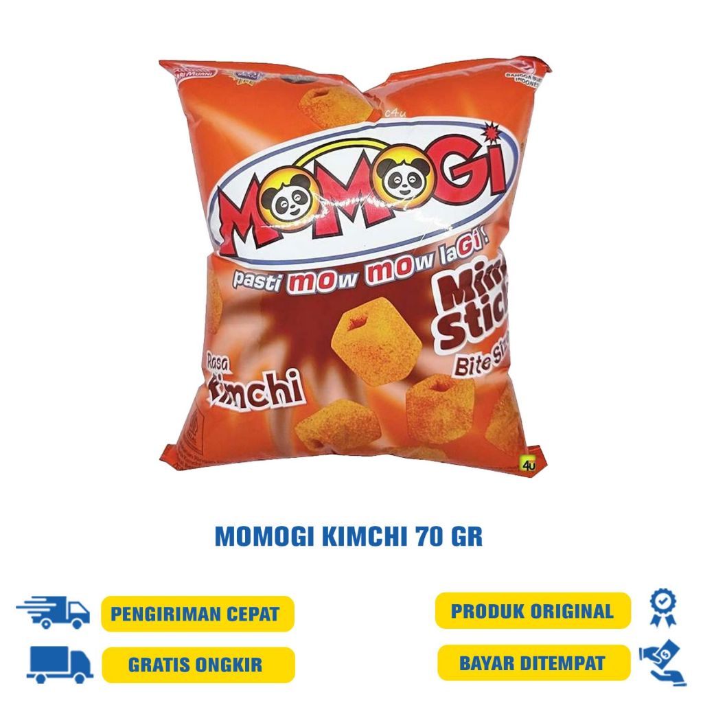 Jual Momogi Snack Mini Stick 70gr - Cocopandan / rumput laut / Coklat ...