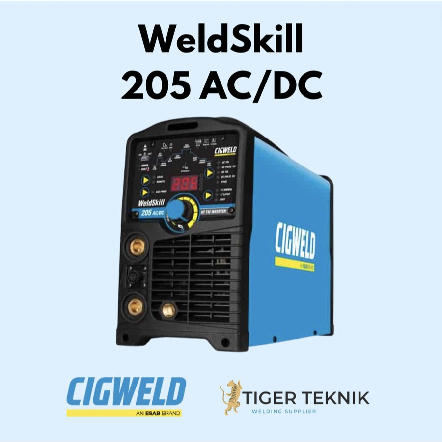 Jual Cigweld Esab Weldskill 205 AC/DC ACDC ac dc HF TIG inverter ...