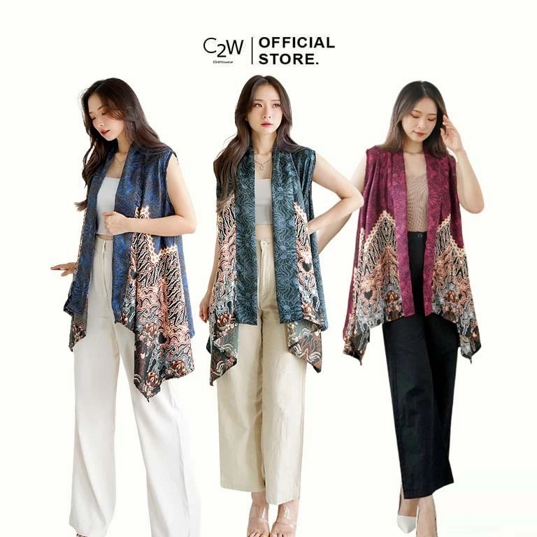  Cardigan Batik 