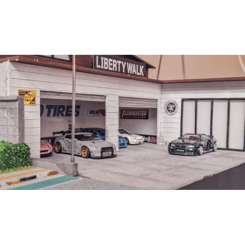 Jual DIORAMA DIECAST LBWK GARAGE | Shopee Indonesia