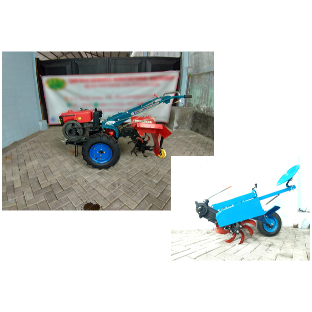 Jual Implement Ditcher Pembuat Parit dengan Traktor / Tractor Roda Dua ...