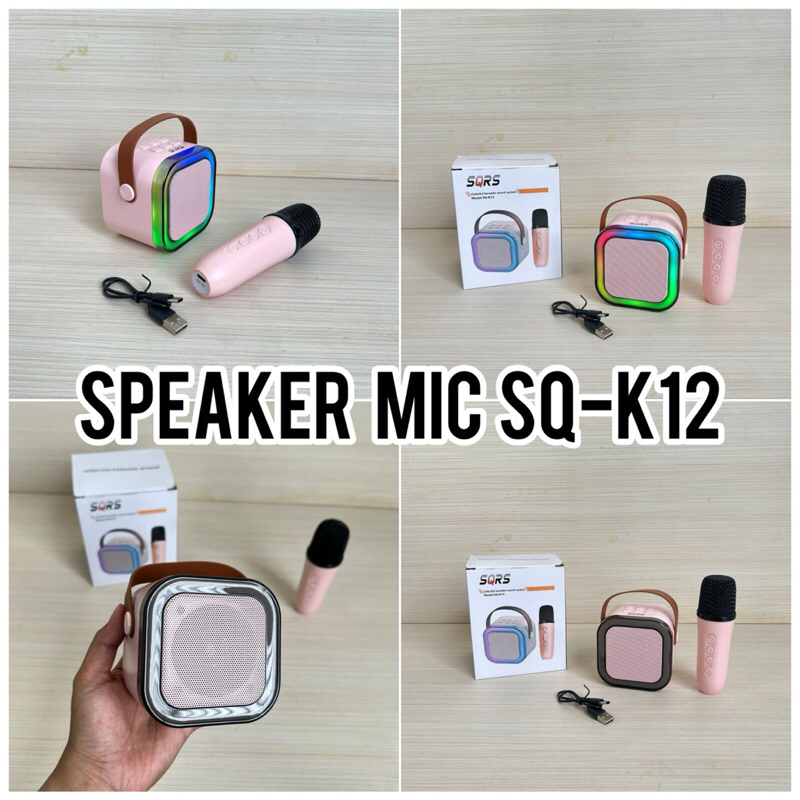 Jual Speaker Bluetooth LED Mini full Bass + 1 Mic Wireless | Shopee ...