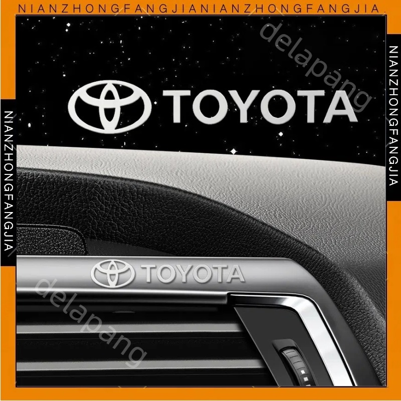 4pcs Stiker Mobil Logam Logo 3D Stiker Eksterior Stiker Interior Mobil Stiker Mobil Kreatif Name Tag