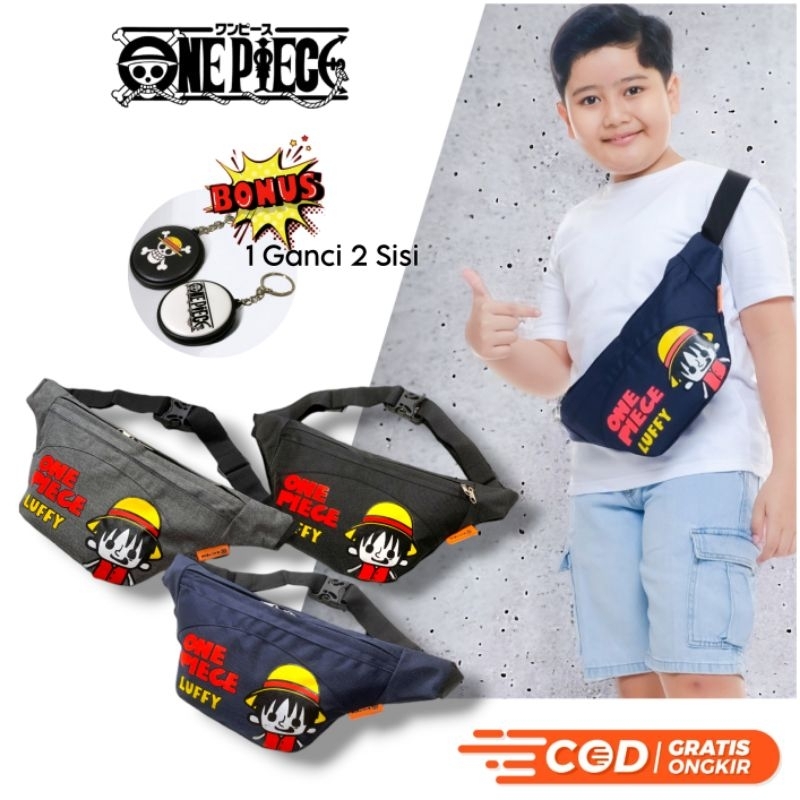 Jual Brotherbag WAISTBAG ANIME ONE PIECE LUFFY TERMURAH TAS