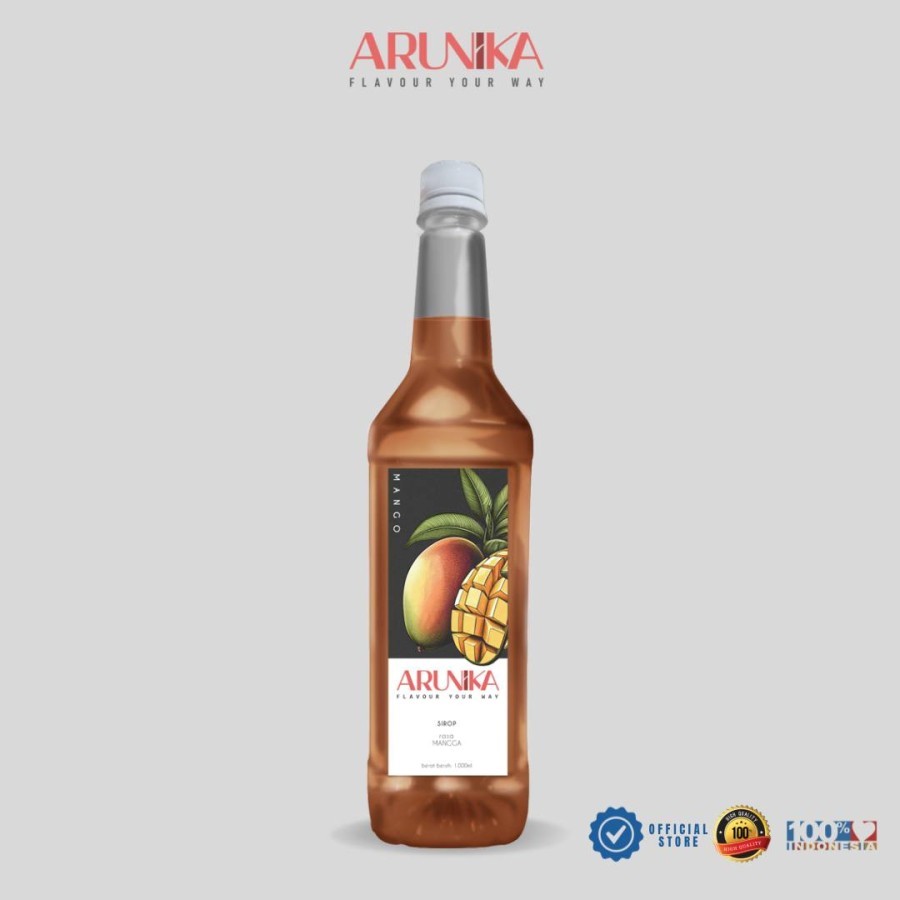 Jual Sirup Arunika Premium Syrup Botol 1 Liter for Coffee Cocktail ...